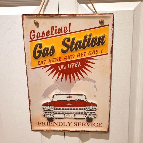 Other - Vintage reproduction tin sign